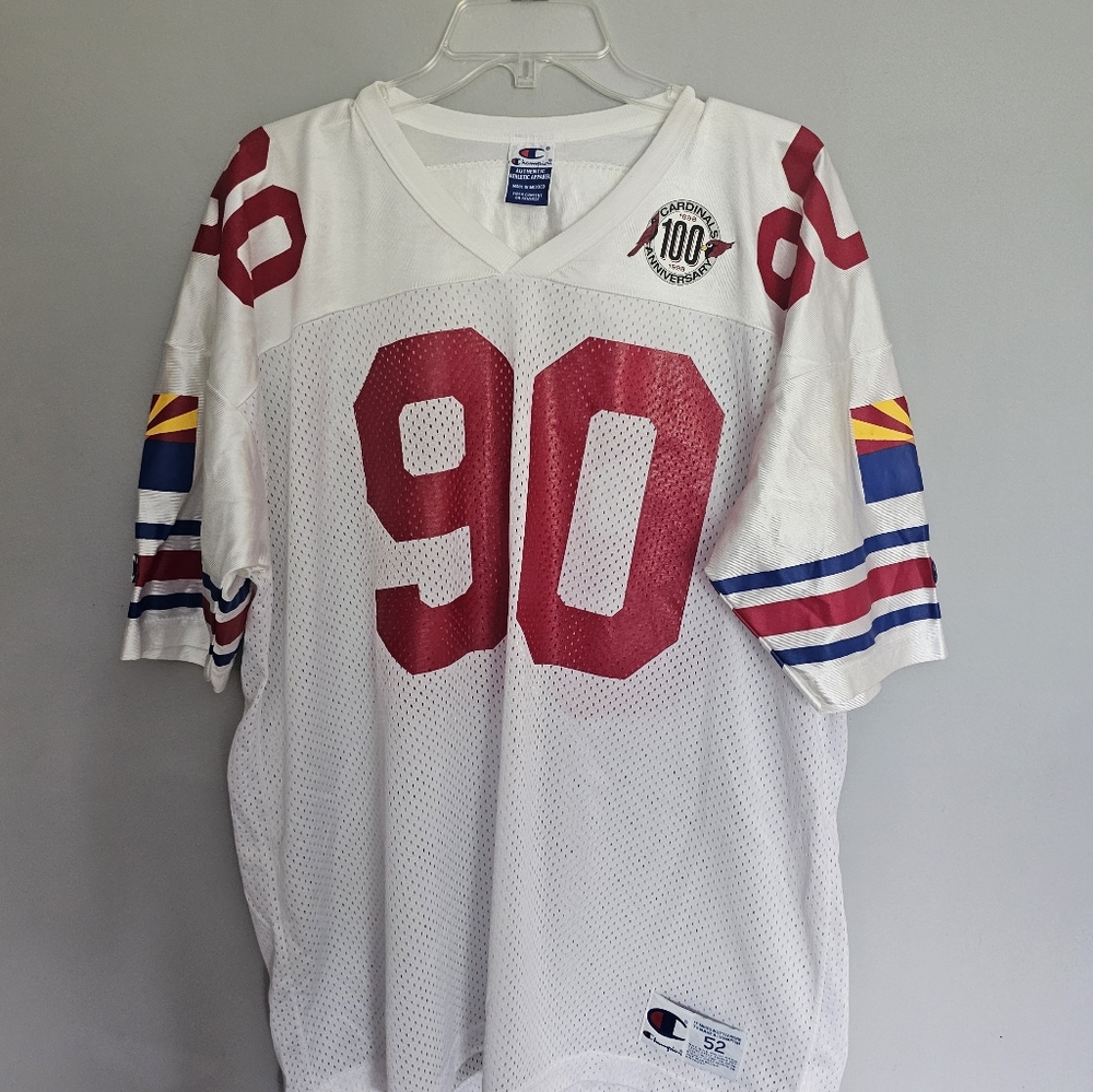 Arizona Cardinals Champion Jersey Size XXL Andre Wadsworth 100 Anniversary Patch
